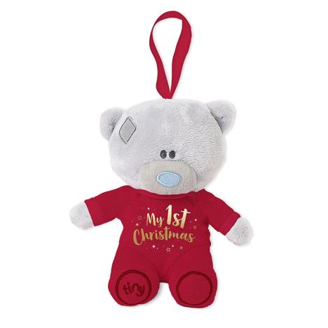 3" My 1st Christmas Tiny Tatty Teddy Plush Tree Decoration £5.99